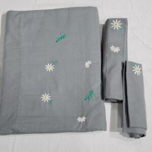 EMBROIDERY QUEEN BEDSHEET