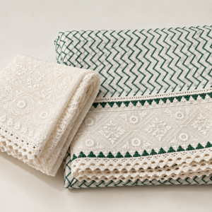 Moonga Kota Saree with Heavy Border Work