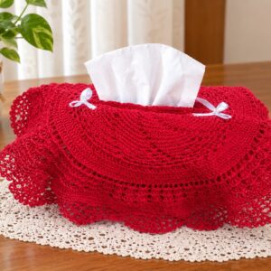 Crochet Lace Tissue Box Cover